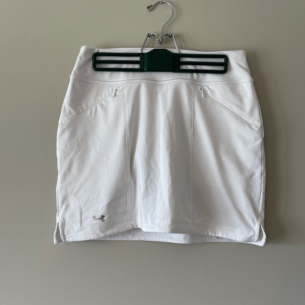 Under Armour white skirt
